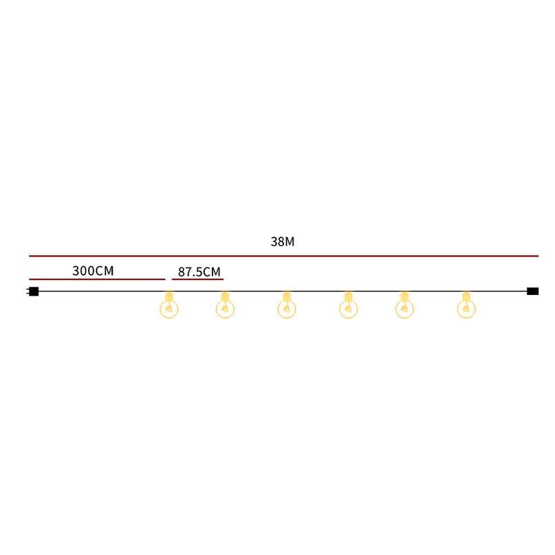 Festoon String Lights Kits Wedding Party 38M-2029387255373762562