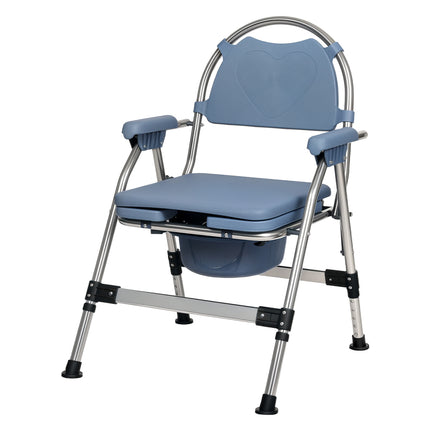 Levede Commode Chair Adjustable Bedside Seat Elderly Pregnant Disability Aid-2029334091815587840