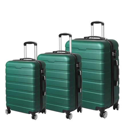 Slimbridge 3PC Luggage sets Suitcase Green-2006733066688663552