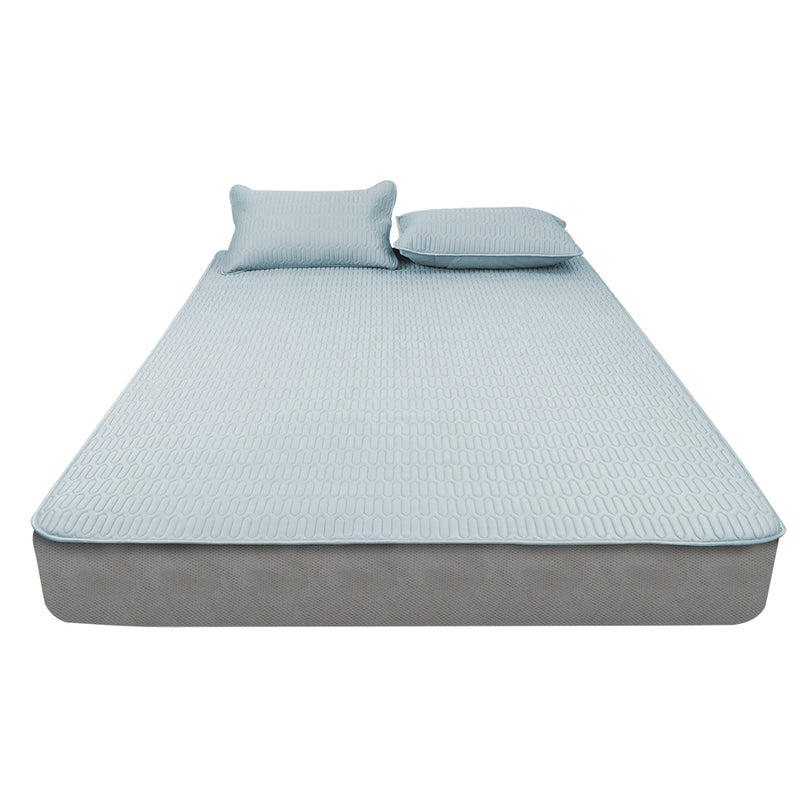 DreamZ Latex Cooling Bed Sheet Set Fitted 3PCS King-2006733219352940544