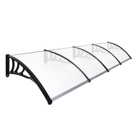 Mountview Window Door Awning Outdoor 1M X 4M Transparent 1x4M-2006733104710029312