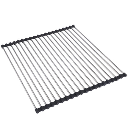 TOQUE Stainless Steel Dish Drying Rack-2006733058392330240