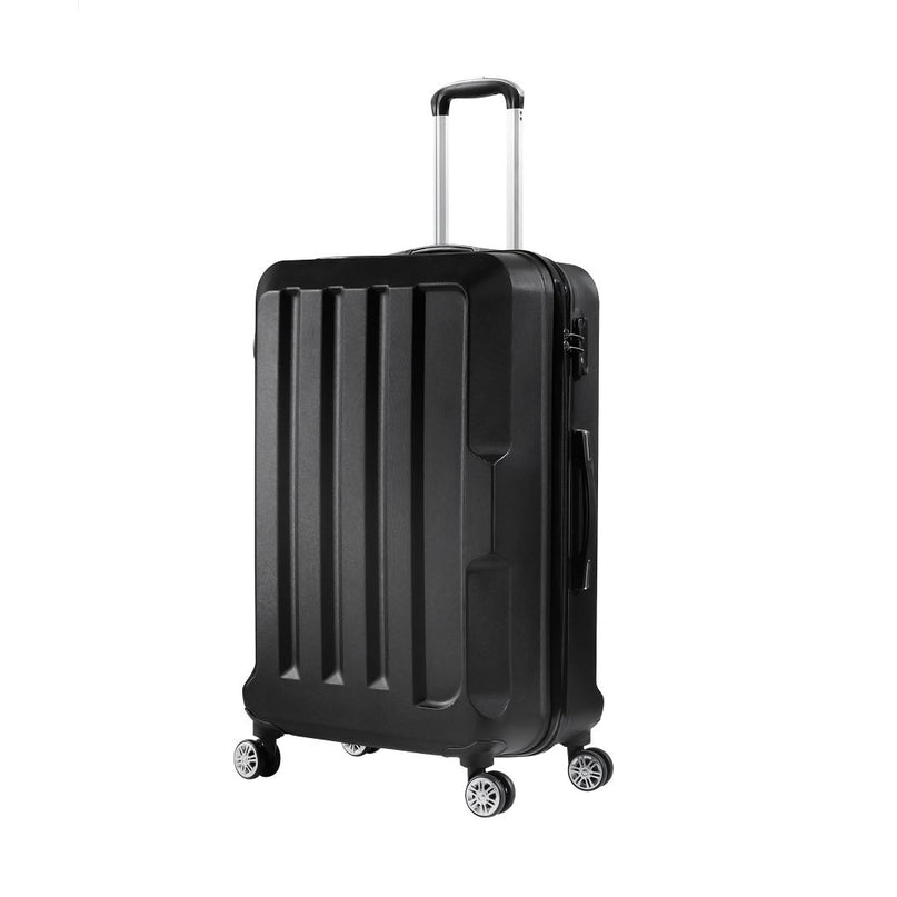 Slimbridge 20" Travel Luggage Lightweight Black 20 inch-2018816809947500544