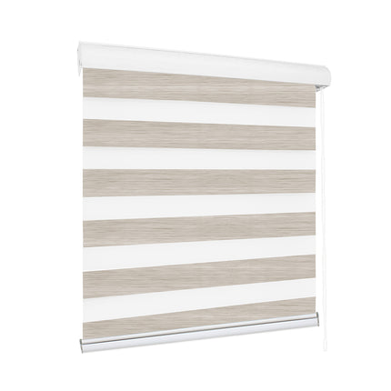 Marlow Blackout Zebra Roller Blind Curtains 180x210 Beige-2029387285140738048