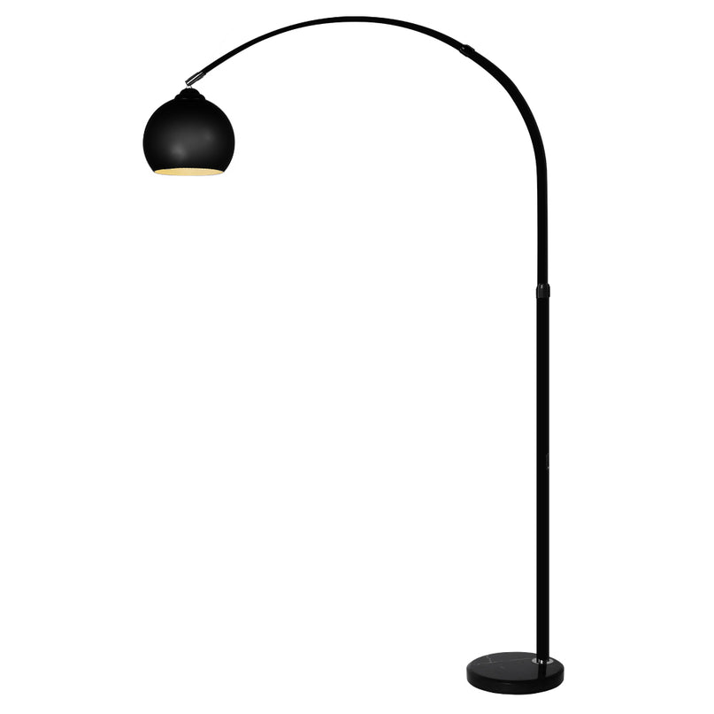 EMITTO Modern LED Floor Lamp Stand Reading Black-2029387270062215168
