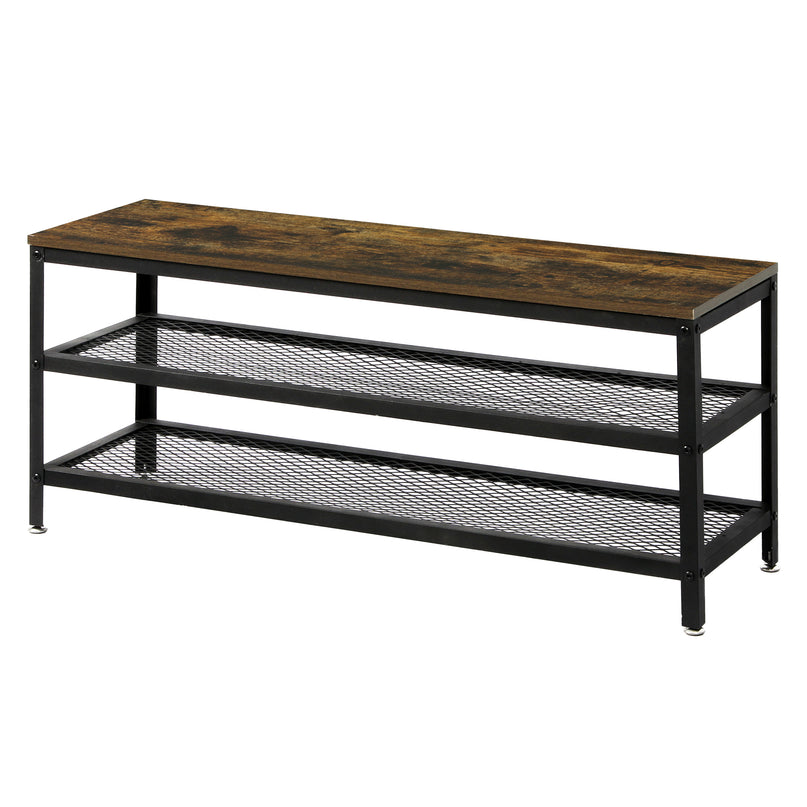 Levede 3-Tier Shoe Rack Bench 100cm-2018816853186580480