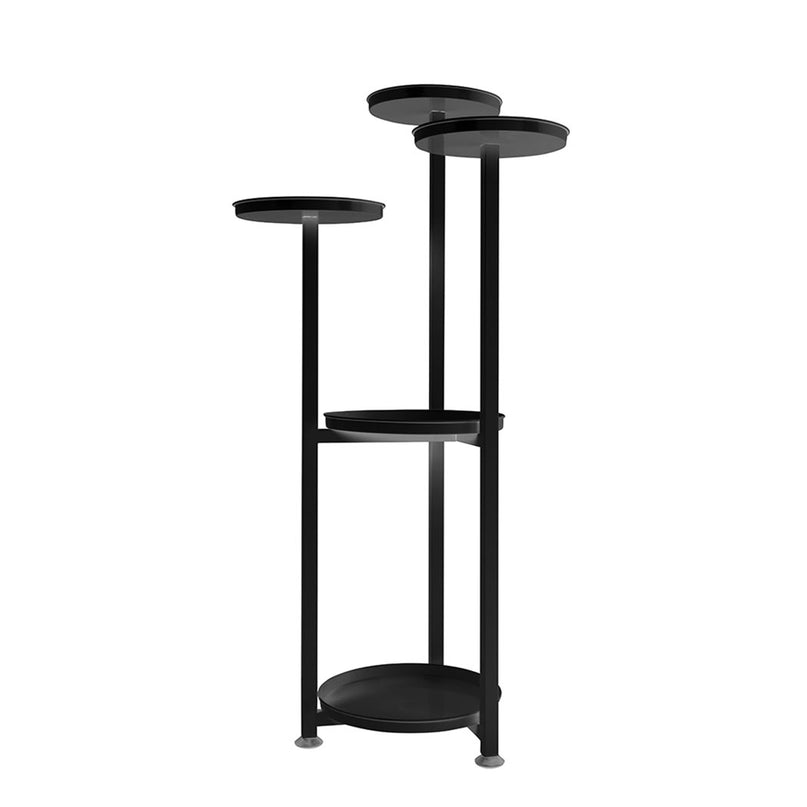 Levede Plant Stand Outdoor Indoor Flower Black Medium-2006732929472008192