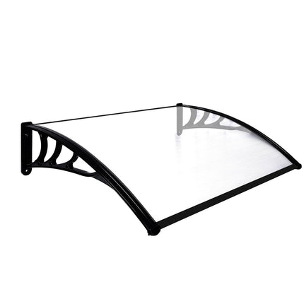Mountview Window Door Awning Outdoor 1M X 1.2M Transparent 1x1.2M-2018816837600546816