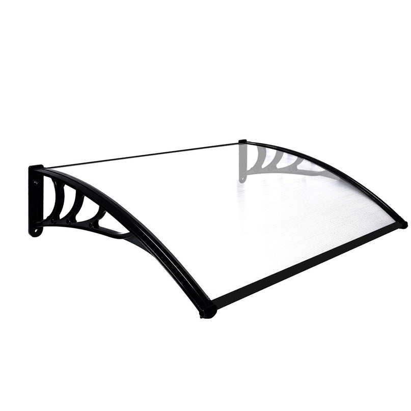 Mountview Window Door Awning Outdoor 1M X 1.2M Transparent 1x1.2M-2018816837600546816