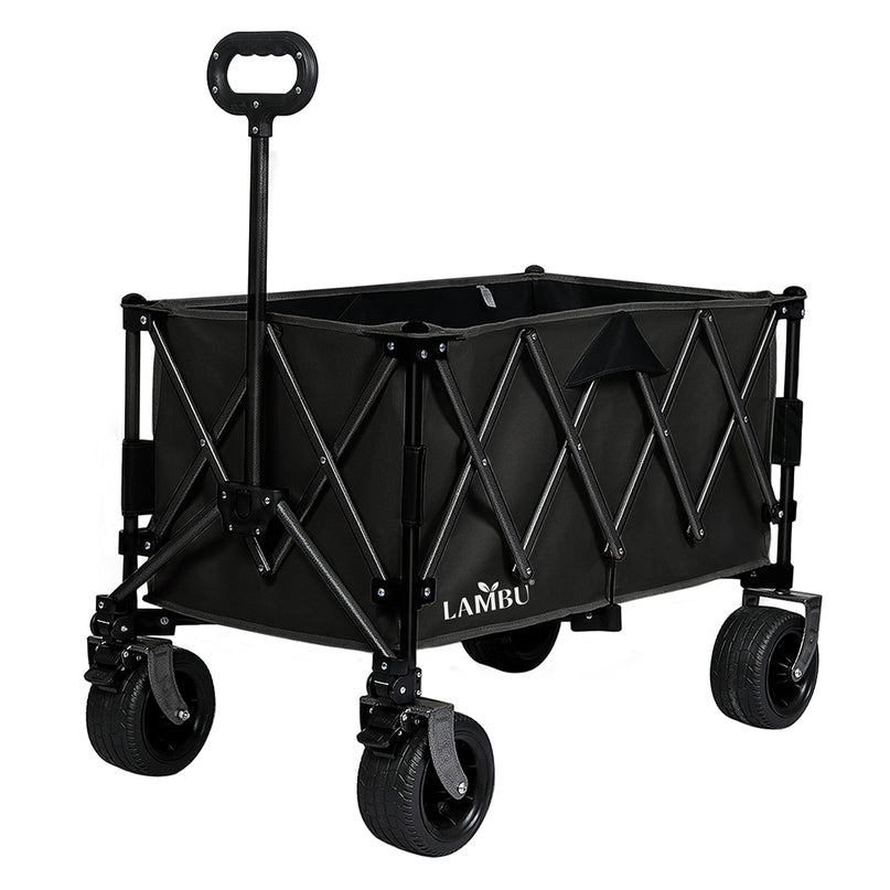 Lambu Folding Wagon Cart Black-2018816837059481600