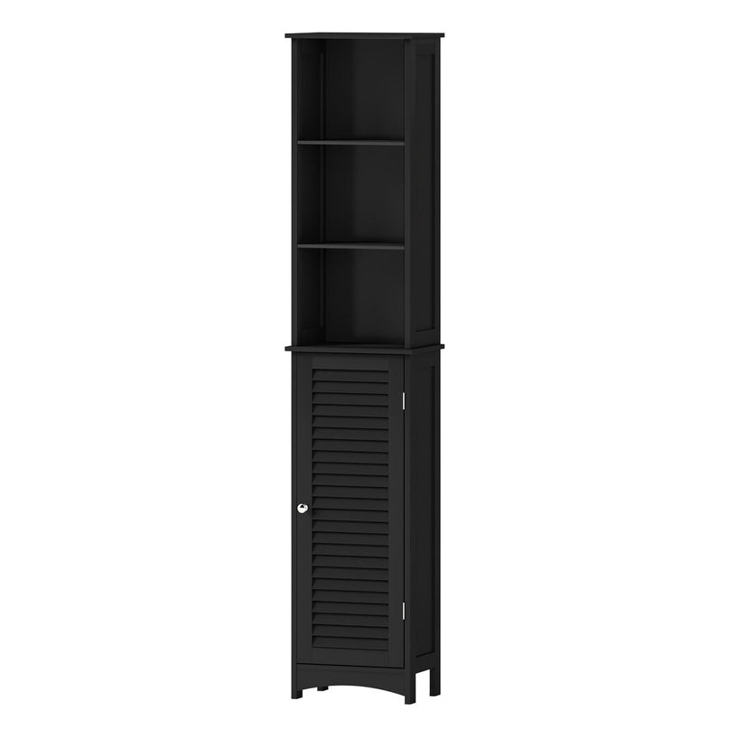 Levede Tall Bathroom Cabinet Storage 166cm Tallboy Cupboard Adjustable Shelf-2029334091123527680