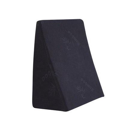 Cool Gel Memory Foam Bed Wedge Pillow Black 25-2029387256824991744