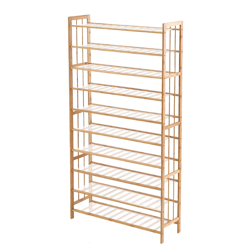 Levede Bamboo Shoe Rack Storage Wooden-2018816813839814657