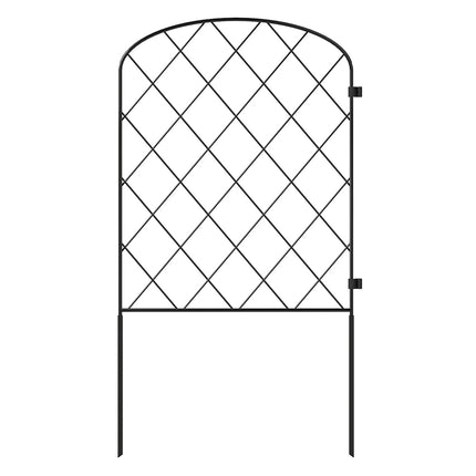 Mountview 10 Pcs Garden Fence Border Rustproof Metal-2006733422399197185