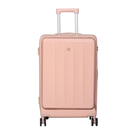 Slimbridge 26" Luggage Trolley Travel Hard Pink-2018816860824408065