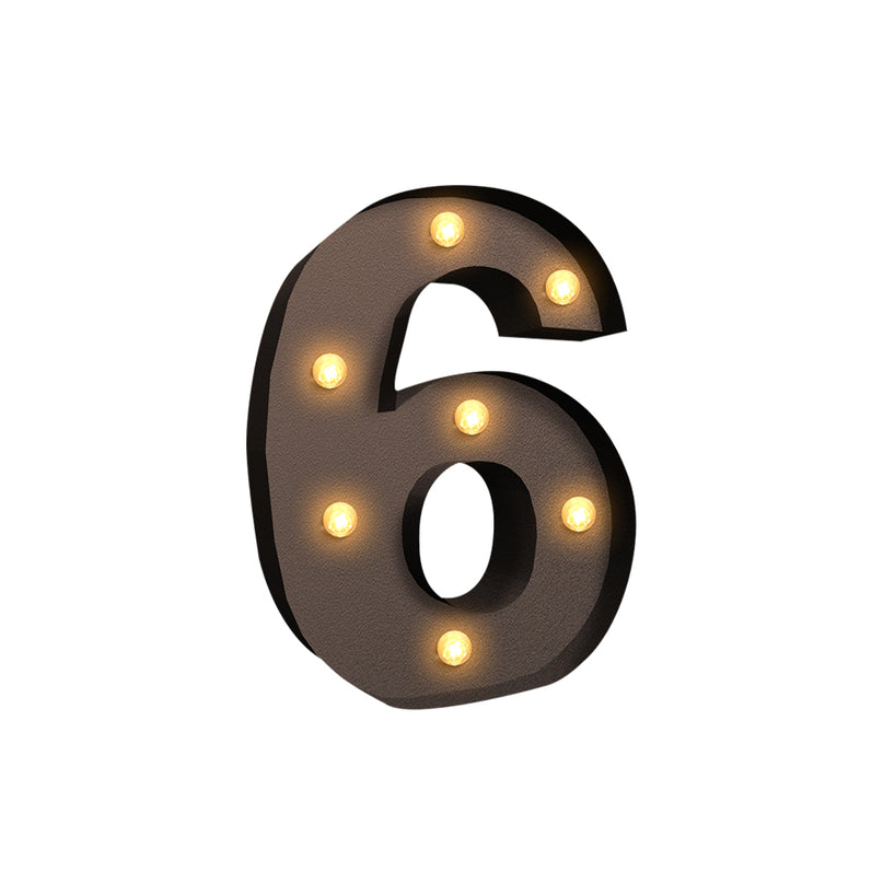 LED Metal Number Lights Free Standing-2006733354673770497