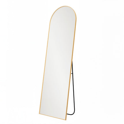 Yezi 165X60CM Full Length Mirror Wall Mounted Mirror Gold-2018816839831916545