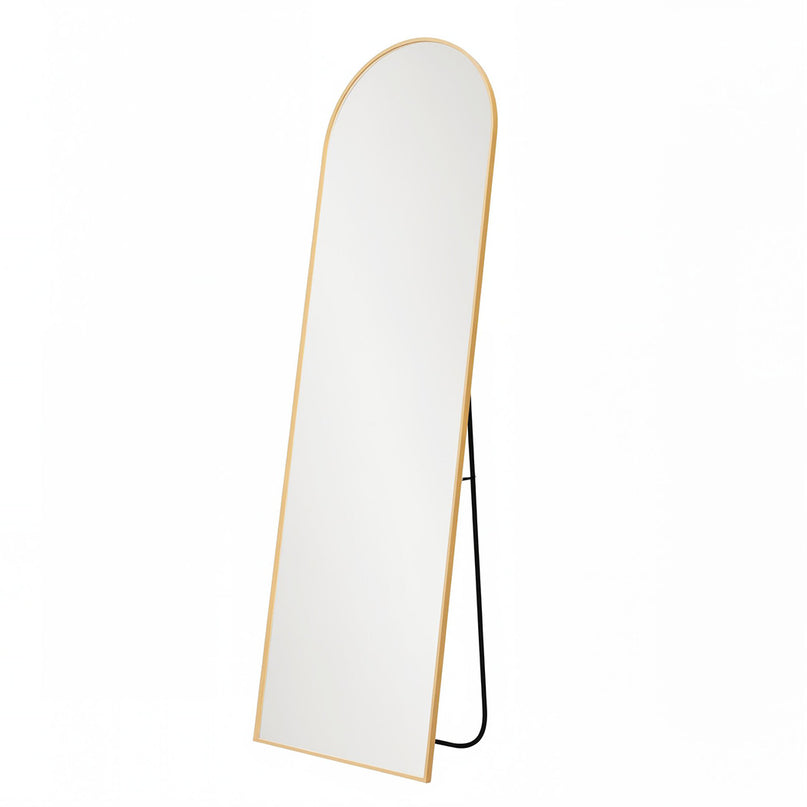 Yezi 165X60CM Full Length Mirror Wall Mounted Mirror Gold-2018816839831916545