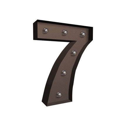 LED Metal Number Lights Free Standing-2006733427558191105