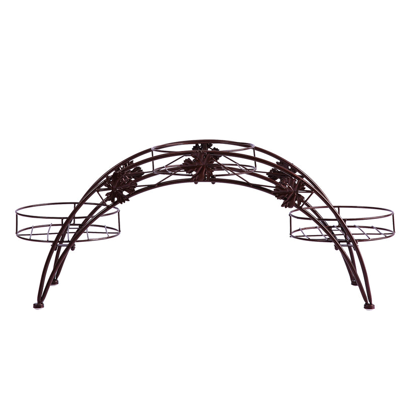 2X Plant Stand Outdoor Indoor Metal Bronze-2018816788816596993