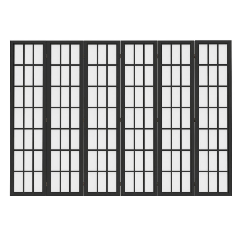 Levede 6 Panel Room Divider 170cm Freestanding Screen-2006732767613816833