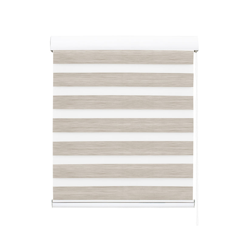 Marlow Blackout Zebra Roller Blind Curtains 150x210 Beige-2029387284964577281