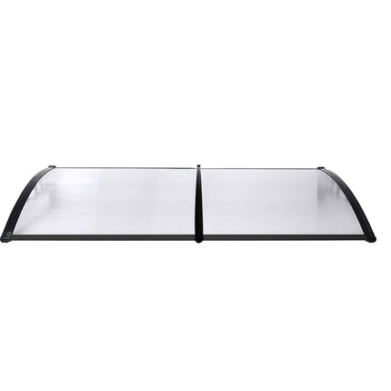 Mountview Window Door Awning Outdoor 1M X 2.4M Transparent 1x2.4M-2006733104311570433