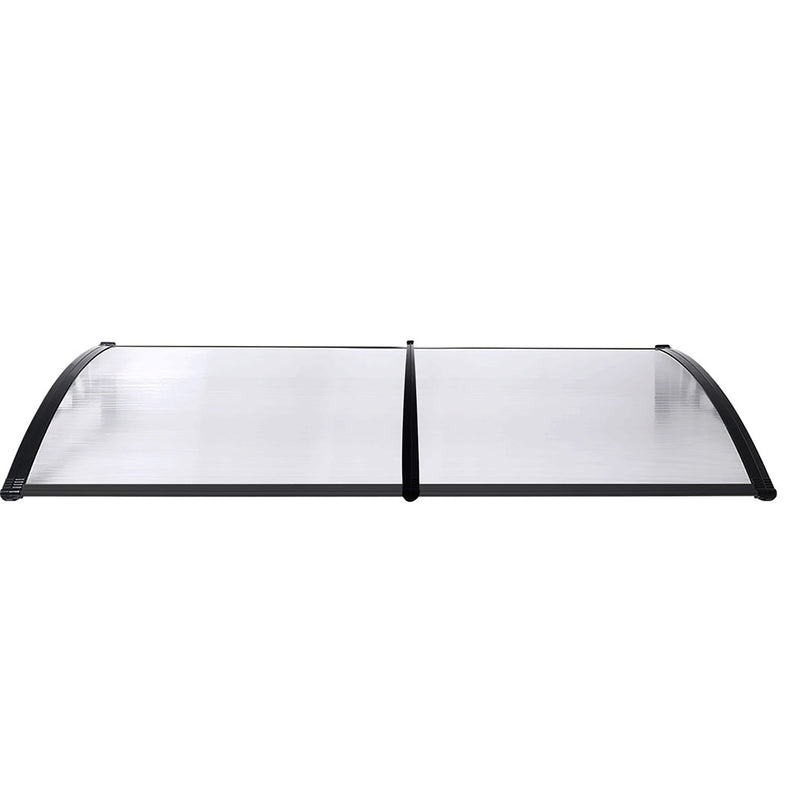 Mountview Window Door Awning Outdoor 1M X 2.4M Transparent 1x2.4M-2006733104311570433