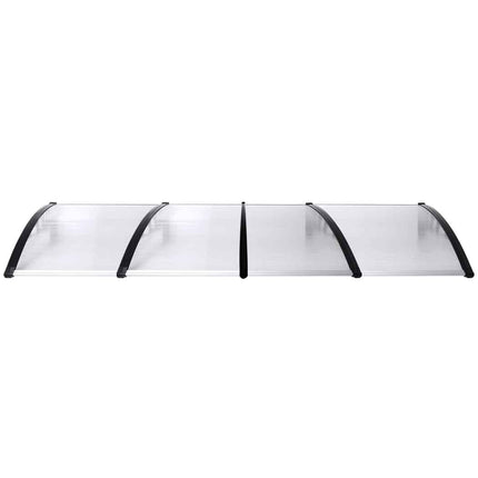Mountview Window Door Awning Outdoor 1M X 4M Transparent 1x4M-2006733104710029313