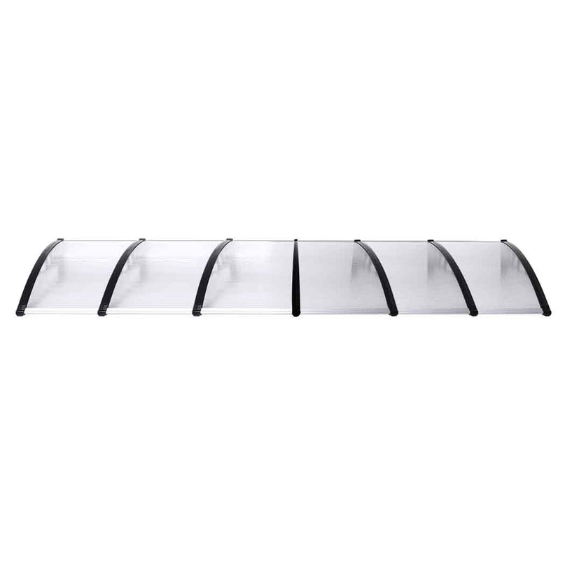 Mountview Window Door Awning Outdoor 1M X 6M Transparent 1x6M-2029387274772418561