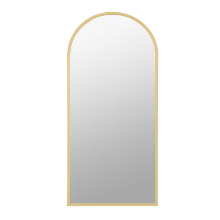 Yezi Floor Mirror Full Length Mirrors 1.8M Gold White-2006733284486287361