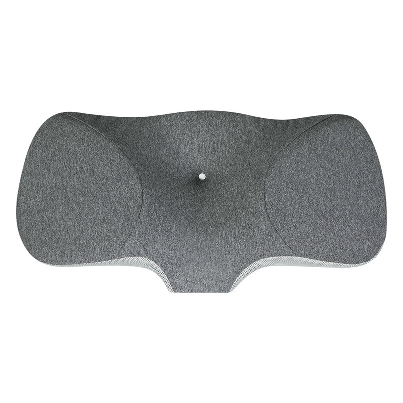 Dreamz Memory Foam Pillow Pillowcase Supprt Grey Rebound-2029387207172820993