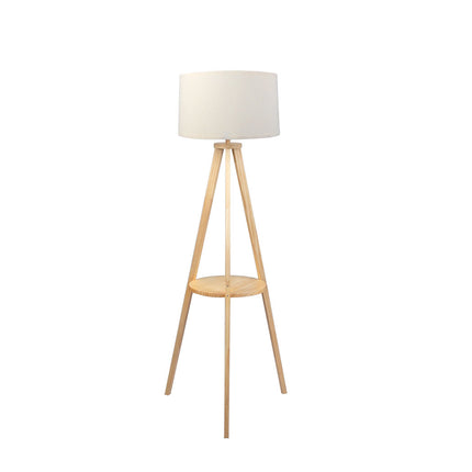 EMITTO Tripod Floor Lamp with Shelf-2018816831451697153