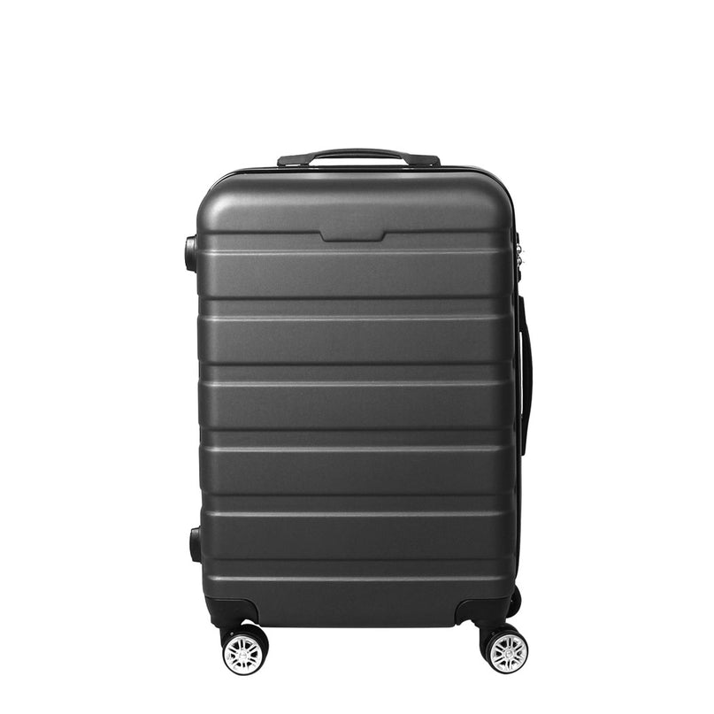 Slimbridge 20" Carry On Luggage Case Grey 20 inch-2006733063752650753