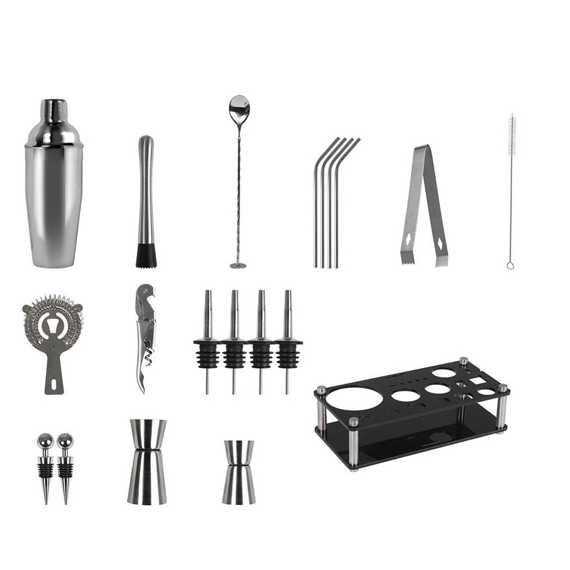Cocktail Shaker Set Stainless Steel-2006732942008782849