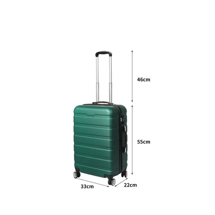 Slimbridge 20" Carry On Luggage Case Green 20 inch-2006733063945588738