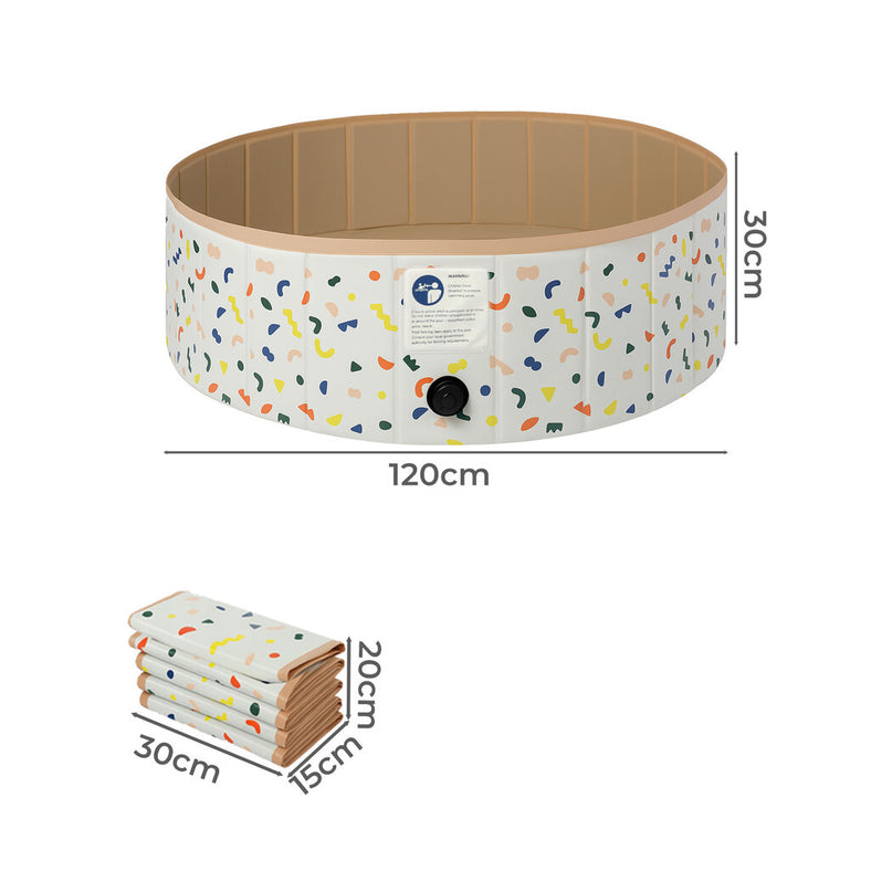 Pawz Dog Swimming Pool Foldable Pet Bath Portable 120cm-2011971115517349890