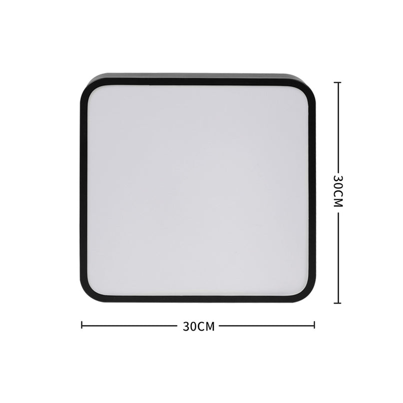 EMITTO 3-Colour Ultra-Thin 5CM LED Ceiling 36W Black-2029387270838161410