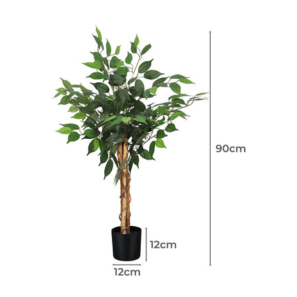 Lambu 90CM Artificial Tree Fake Plants Home Decor-2006732893006729218