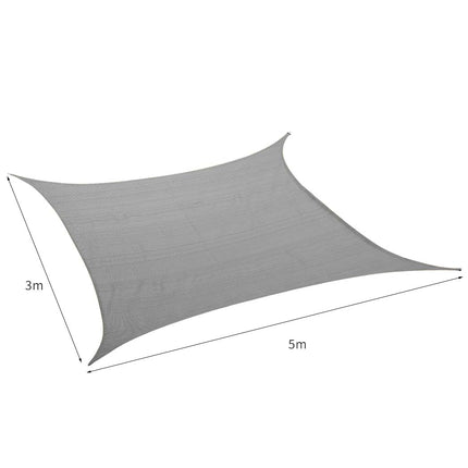Mountview Sun Shade Sail Cloth Canopy Charcoal 180-2018816728204709890