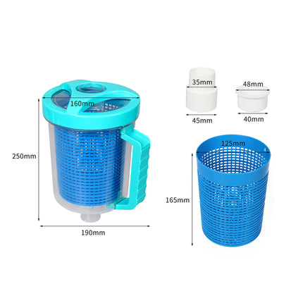 Traderight Pool Leaf Canister Suction M Medium-2006733122238025730