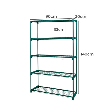 Levede 2x5 Tier Plant Shelve Garden-2018816777823326210