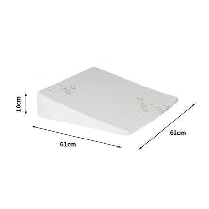 DreamZ Bedding Wedge Pillow Memory Foam White 10-2006733150675406850