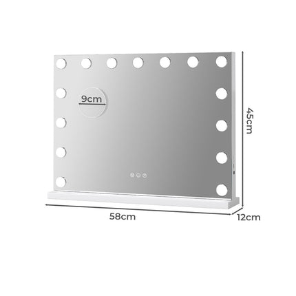 Yezi LED Hollywood Makeup Mirror 45x58cm-2006732739675557890