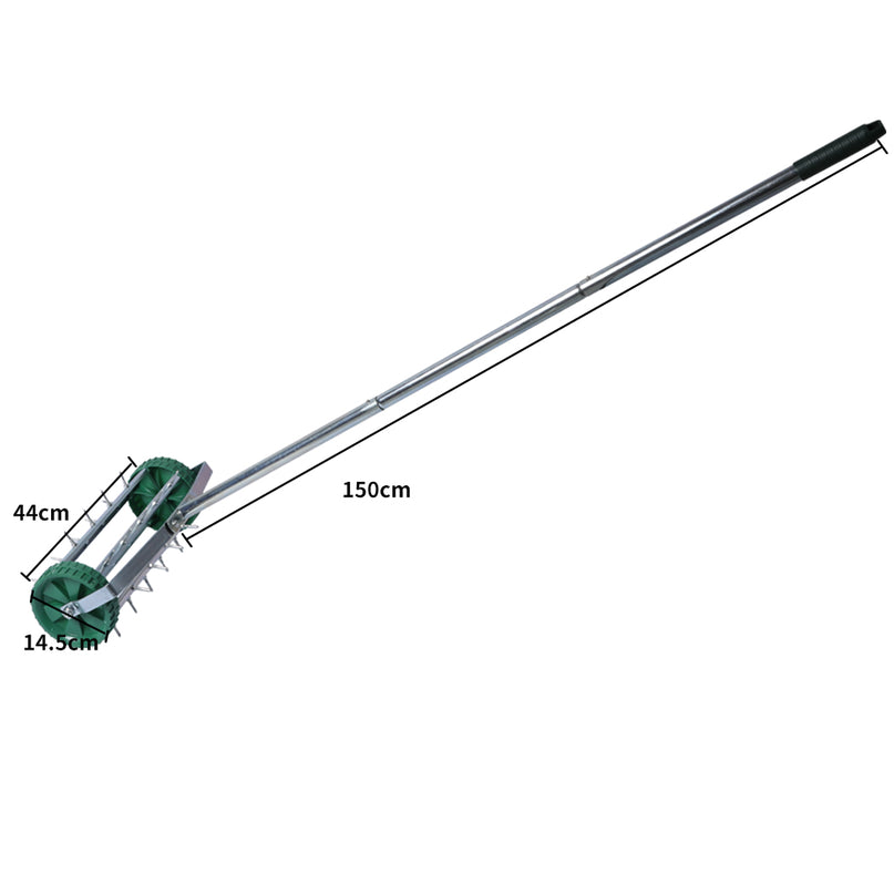 Lawn Aerator Roller Scarifier Rolling-2006733178244567042