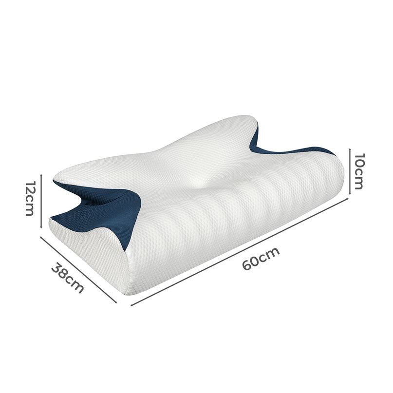 Dreamz Memory Foam Cervical Pillow Pain Relief-2025742031590133762