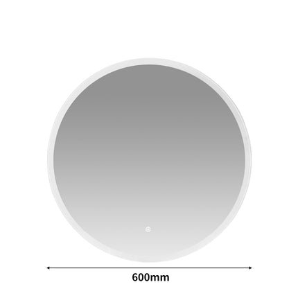 EMITTO LED Wall Mirror Round Anti-fog 60CM-2006733283634843650