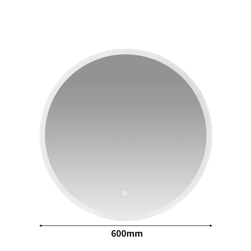 EMITTO LED Wall Mirror Round Anti-fog 60CM-2006733283634843650