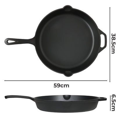 Toque Non Stick Frying Pan Cast Iron Steak Skillet-2029387291901956098