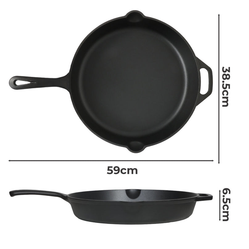 Toque Non Stick Frying Pan Cast Iron Steak Skillet-2029387291901956098